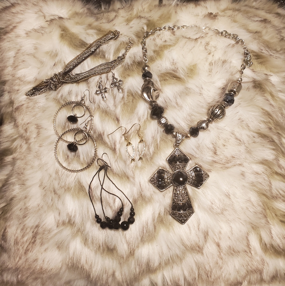 6 Pc. Glam Jewelry Bundle